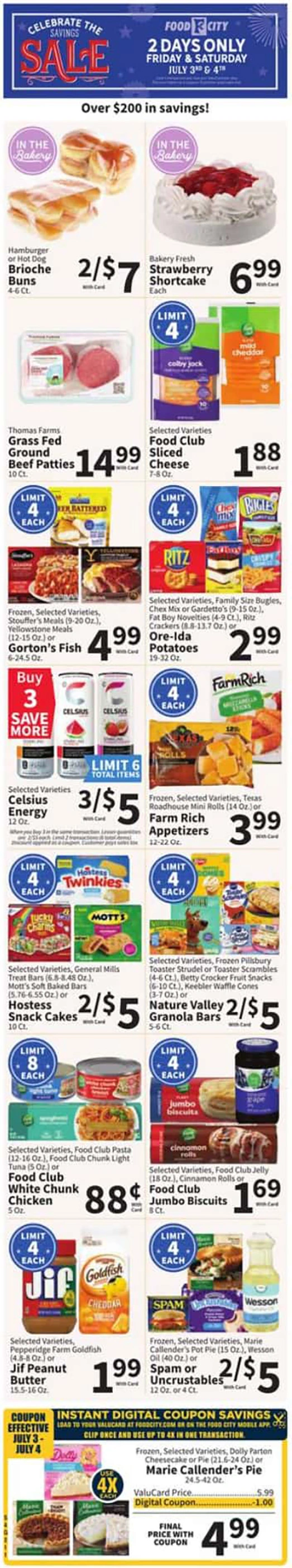 Food City Weekly Ad Page 9