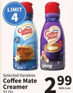 Selected Varieties Coffee Mate Creamer