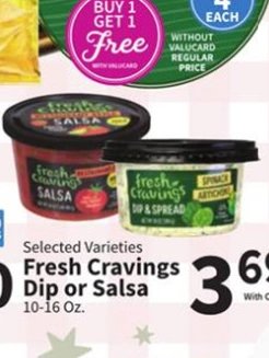 Selected Varieties Fresh Cravings Dip or Salsa