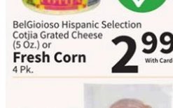 Belgioioso Hispanic Selection Cotija Grated Cheese