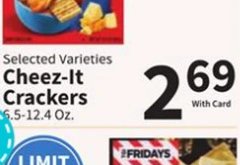 Selected Varieties Cheez-It Crackers