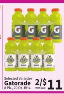 Selected Varieties Gatorade