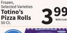 Frozen, Selected Varieties Totino's Pizza Rolls
