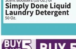Selected Varieties, Simply Done Scent Boosters (10 Oz.) or Simply Done Liquid Laundry Detergent