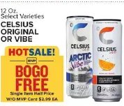 CELSIUS ORIGINAL OR VIBE