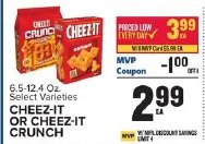 CHEEZ-IT OR CHEEZ-IT CRUNCH