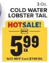 COLD WATER LOBSTER TAIL