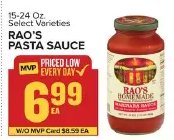 RAO'S PASTA SAUCE