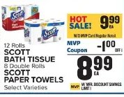 SCOTT BATH TISSUE & PAPER TOWELS