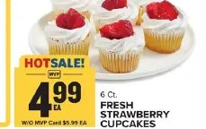 Fresh Strawberry Cupcakes