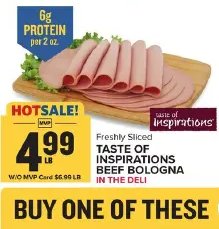 Taste of Inspirations Beef Bologna