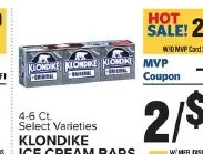 KLONDIKE ICE CREAM BARS