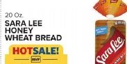 SARA LEE HONEY WHEAT BREAD