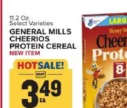 GENERAL MILLS CHEERIOS PROTEIN CEREAL