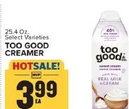 TOO GOOD CREAMER