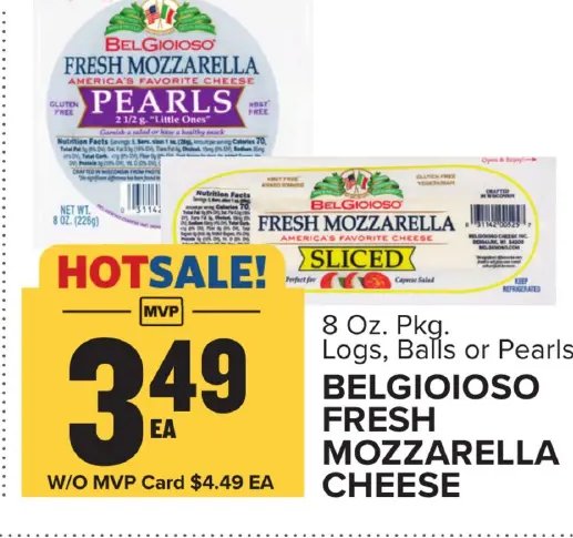 BELGIOIOSO FRESH MOZZARELLA CHEESE