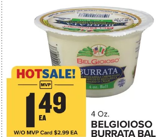 BELGIOIOSO BURRATA BALL
