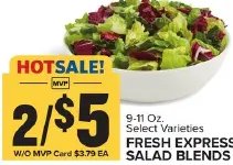 FRESH EXPRESS SALAD BLENDS