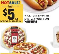 DIETZ & WATSON WIENERS