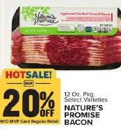 NATURE'S PROMISE BACON