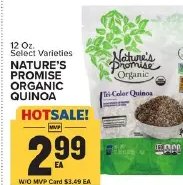 NATURE'S PROMISE ORGANIC QUINOA