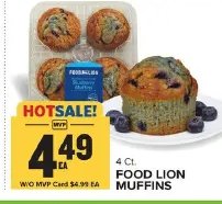 FOOD LION MUFFINS