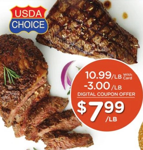 Boneless Tri-Tip Roast or Steaks