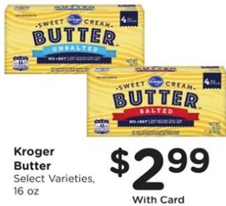 Kroger Butter