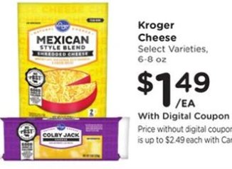 Kroger Cheese