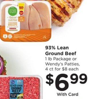 93% Lean Ground Beef