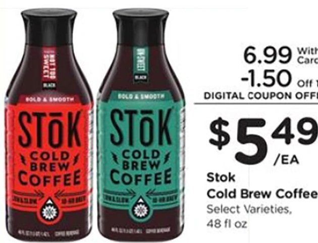Stok Cold Brew Coffee