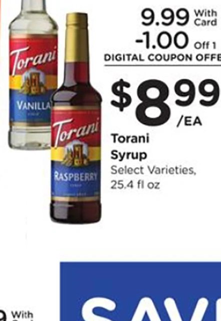 Torani Syrup