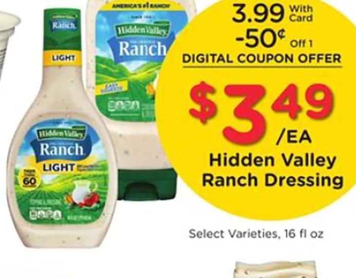 Hidden Valley Ranch Dressing