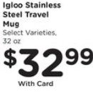 Igloo Stainless Steel Travel Mug