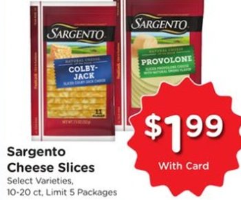 Sargento Cheese Slices