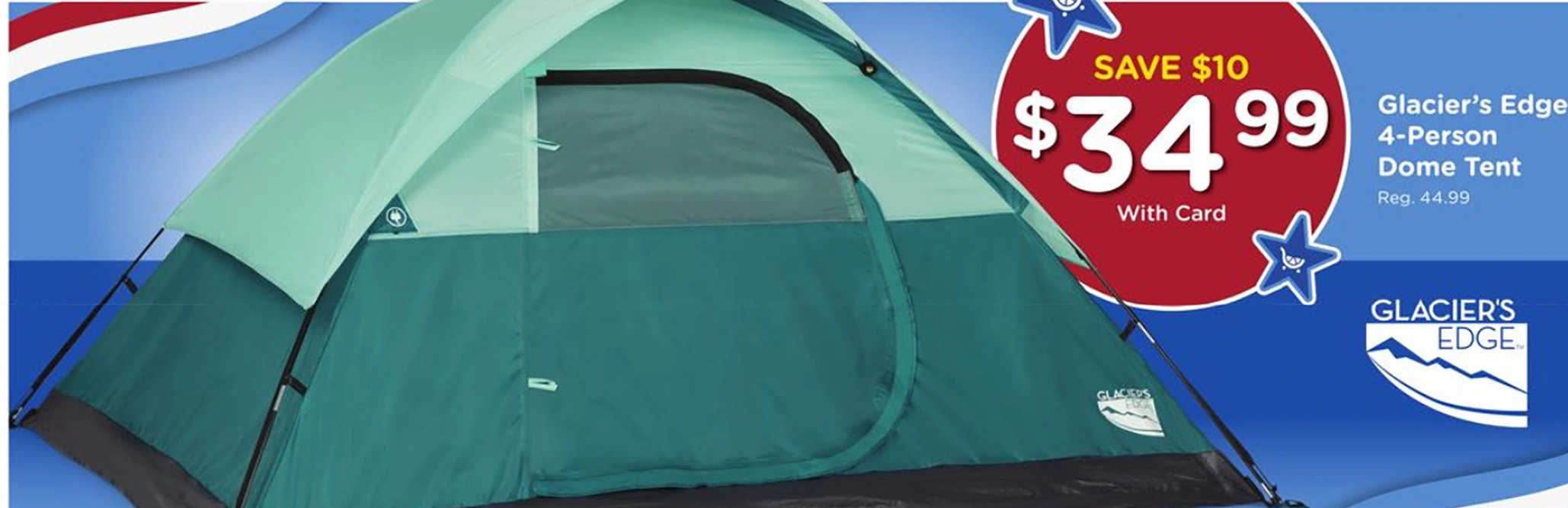 Glacier's Edge 4-Person Dome Tent