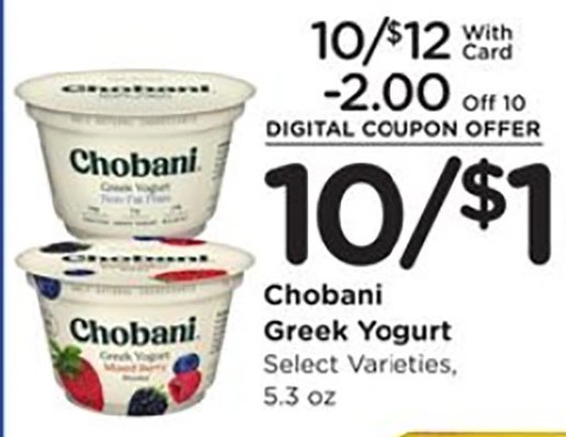 Chobani Greek Yogurt