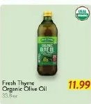 Fresh Thyme Organic Olive Oil