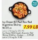 Icy Ocean EZ Peel Raw Red Argentine Shrimp