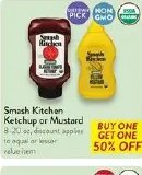 Smash Kitchen Ketchup or Mustard