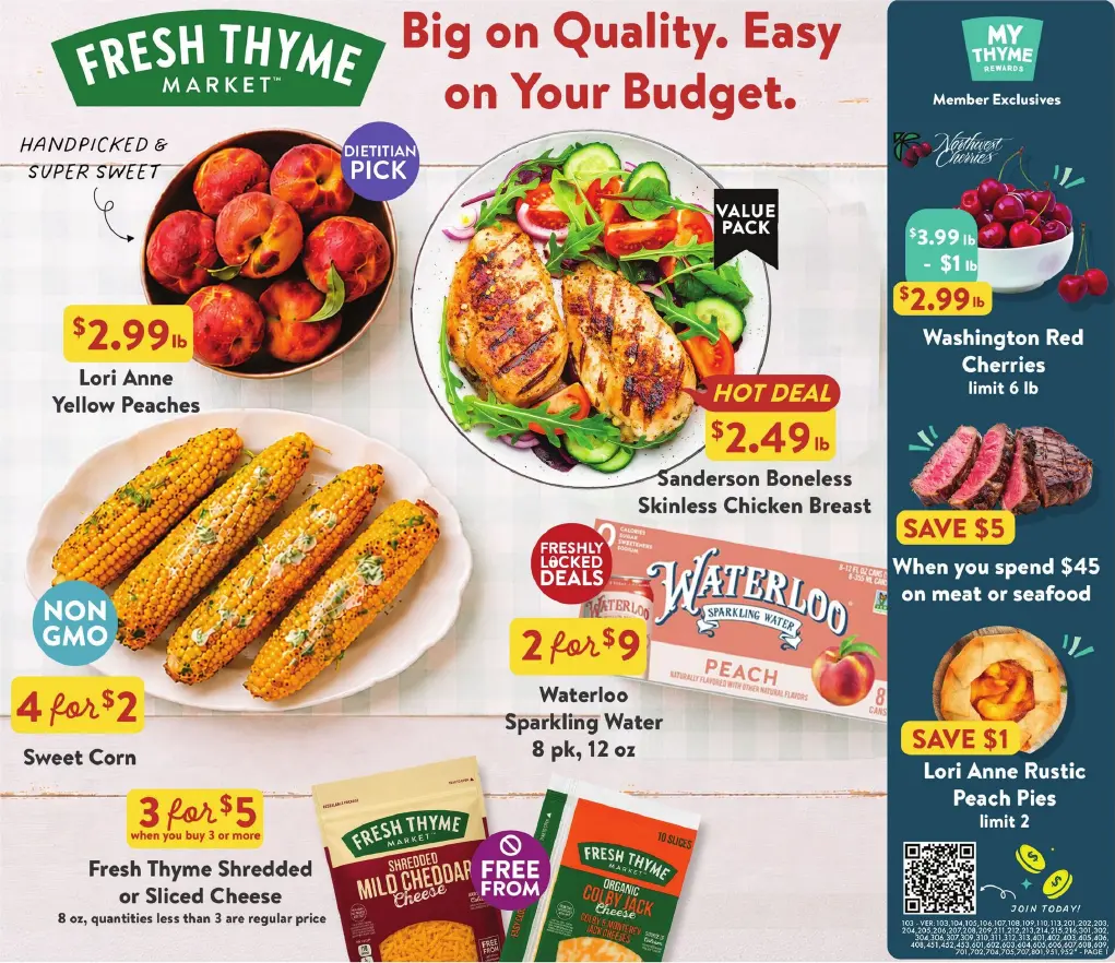 Fresh Thyme Weekly Ad Page 1