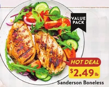 Sanderson Boneless Skinless Chicken Breast