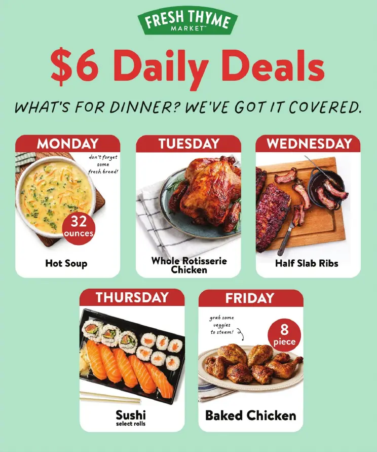 Fresh Thyme Weekly Ad Page 3