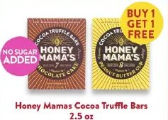 Honey Mamas Cocoa Truffle Bars