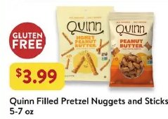 Quinn Filled Pretzel Nuggets and Sticks