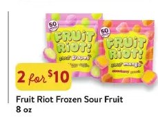 Fruit Riot Frozen Sour Fruit