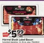 Hormel Black Label Bacon