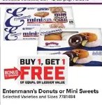Entenmann's Donuts or Mini Sweets