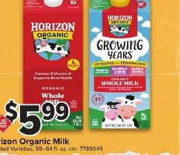 Horizon Organic Milk