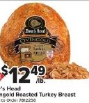 Boar's Head Ovengold Roasted Turkey Breast